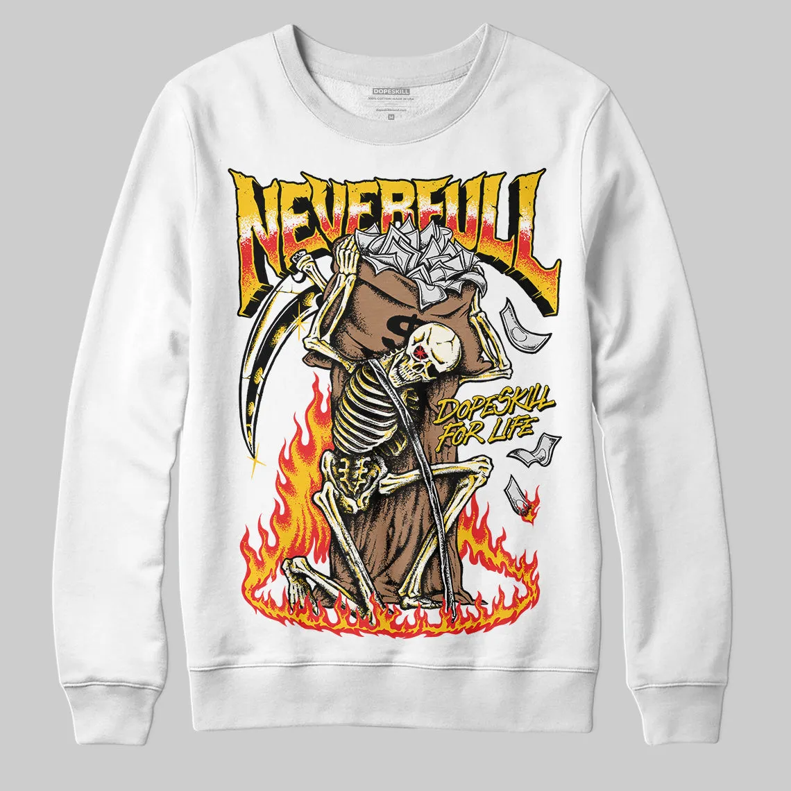 Yellow Collection DopeSkill Sweatshirt NeverFull Graphic sold by DopeSkill product image thumbnail 2
