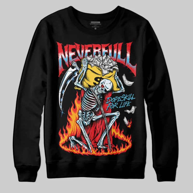 Red Collection DopeSkill Sweatshirt NeverFull Graphic sold by DopeSkill