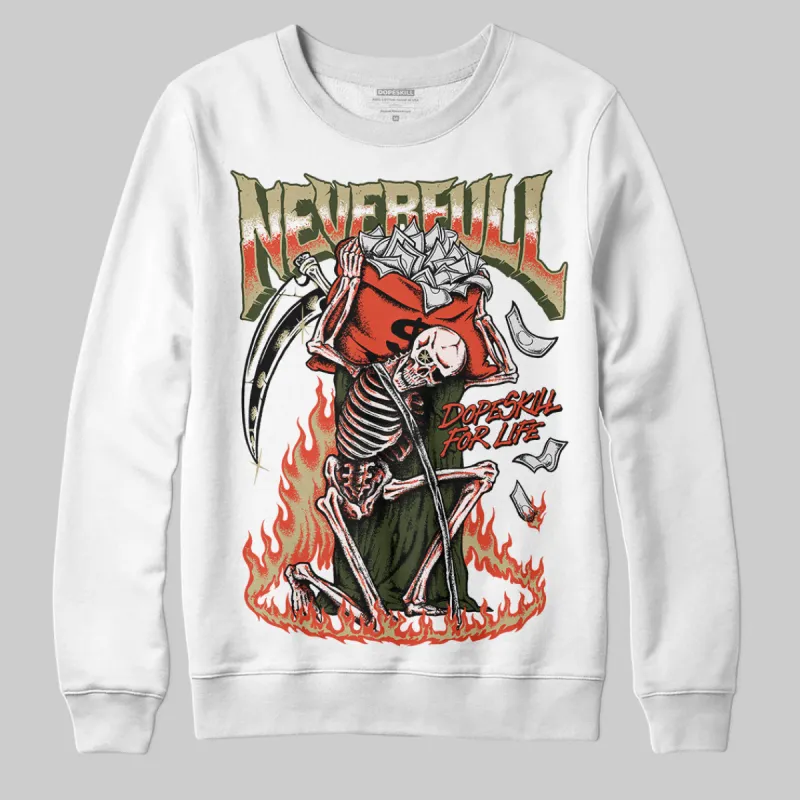 Olive Collection DopeSkill Sweatshirt NeverFull Graphic sold by DopeSkill