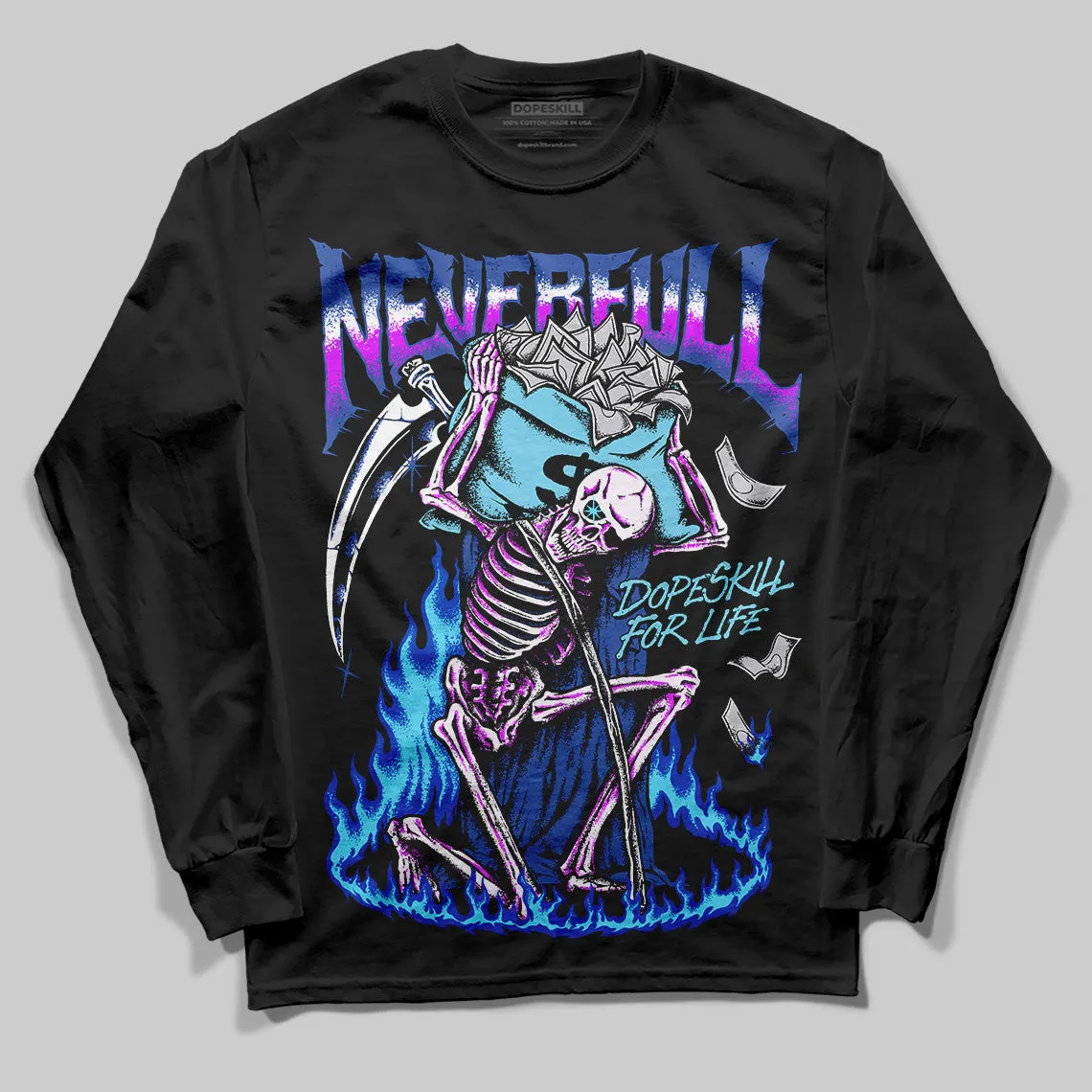 SB Dunk Argon DopeSkill Long Sleeve T-Shirt NeverFull Graphic sold by DopeSkill product image thumbnail 2