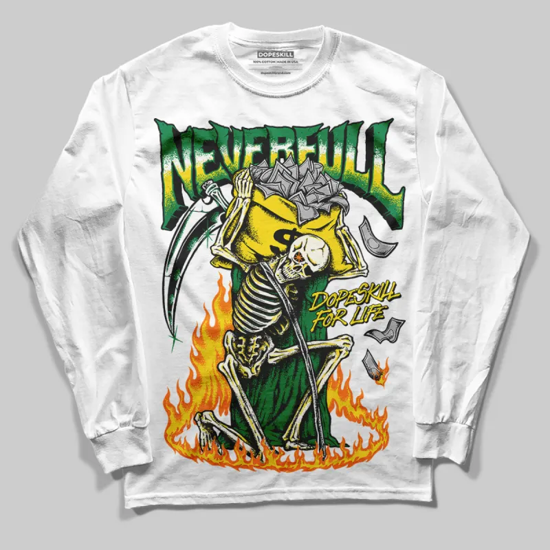 Dunk Reverse Brazil DopeSkill Long Sleeve T-Shirt NeverFull Graphic sold by DopeSkill