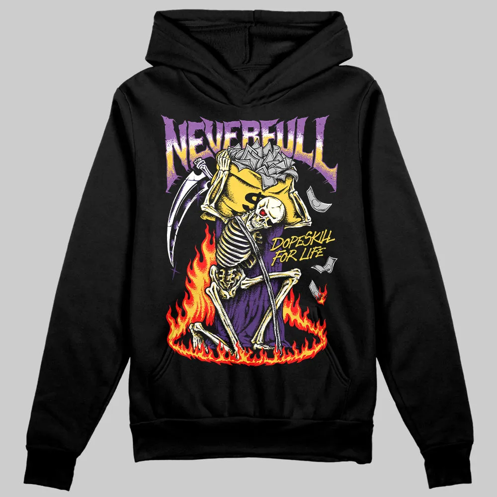 Field Purple 12s DopeSkill Hoodie Sweatshirt NeverFull Graphic sold by DopeSkill product image thumbnail 2