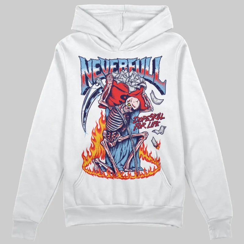 University Blue Collection DopeSkill Hoodie Sweatshirt NeverFull Graphic sold by DopeSkill