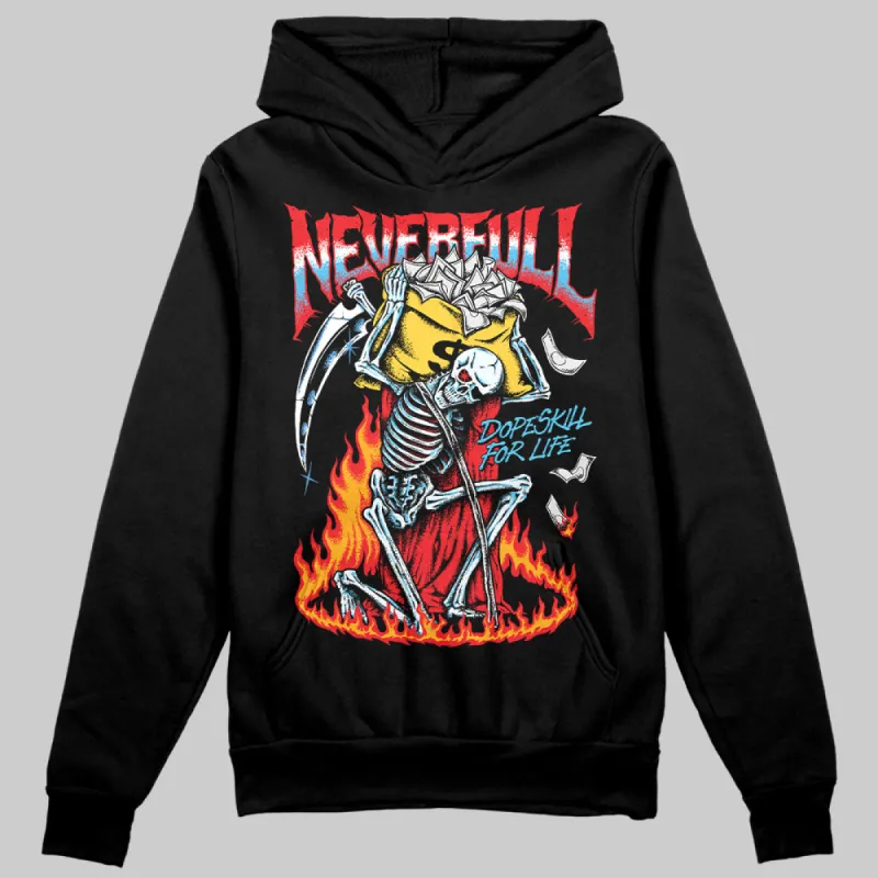 Red Collection DopeSkill Hoodie Sweatshirt NeverFull Graphic sold by DopeSkill