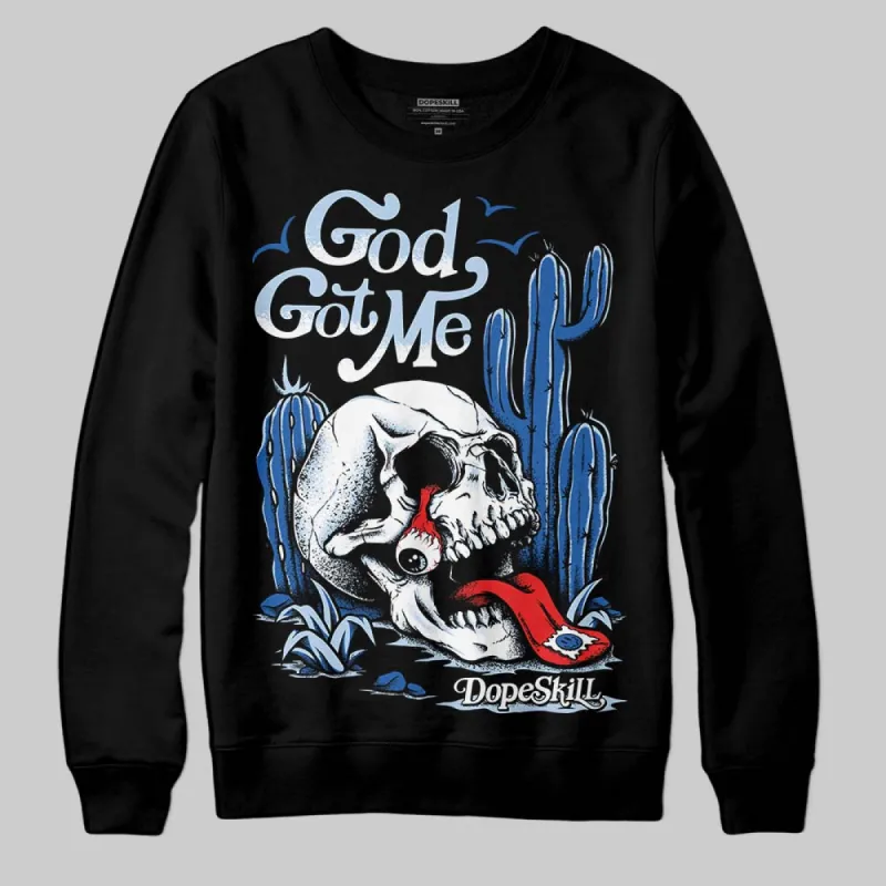 Space Jam 11s DopeSkill Sweatshirt God Got Me Graphic sold by DopeSkill