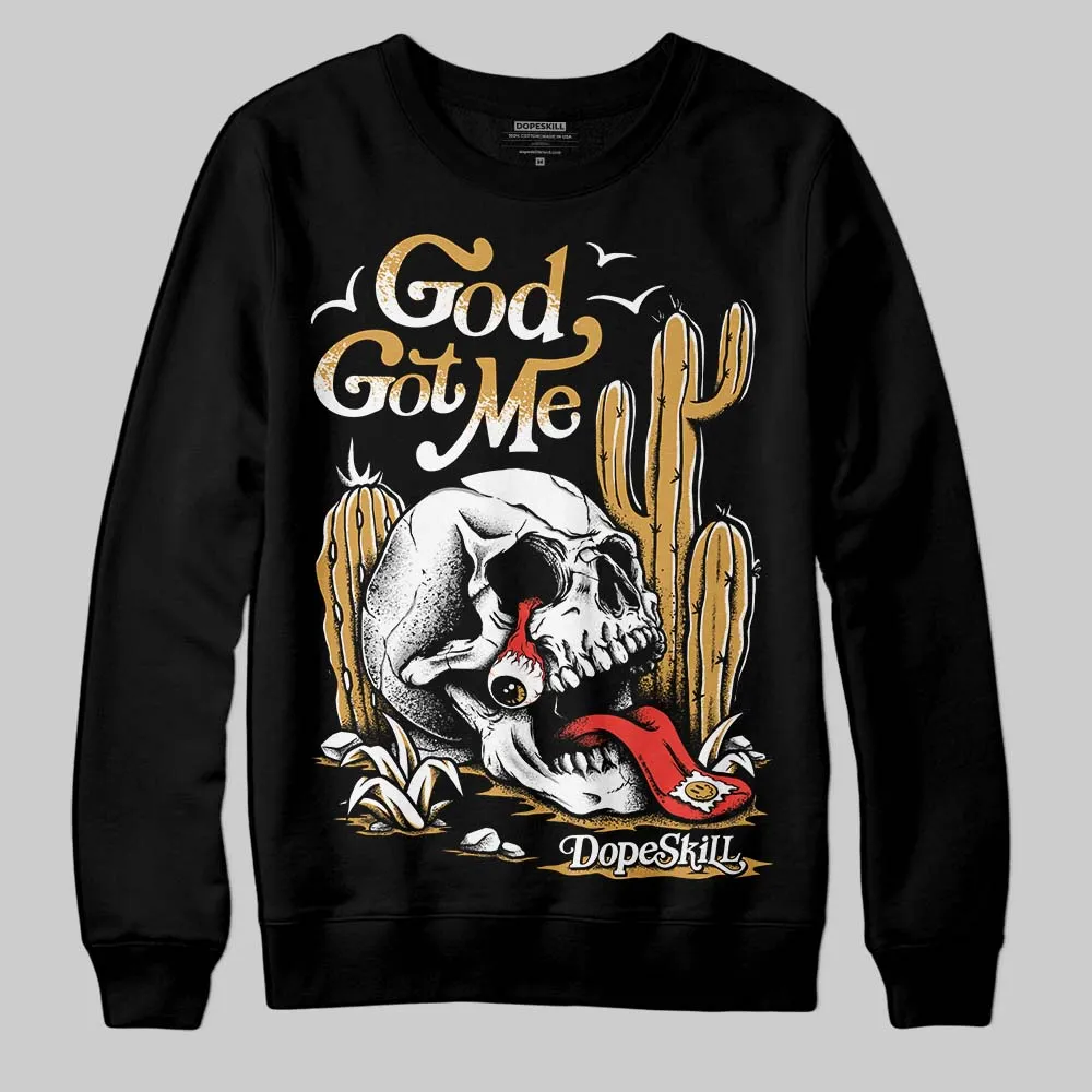 Gratitude 11s DopeSkill Sweatshirt God Got Me Graphic sold by DopeSkill product image thumbnail 2