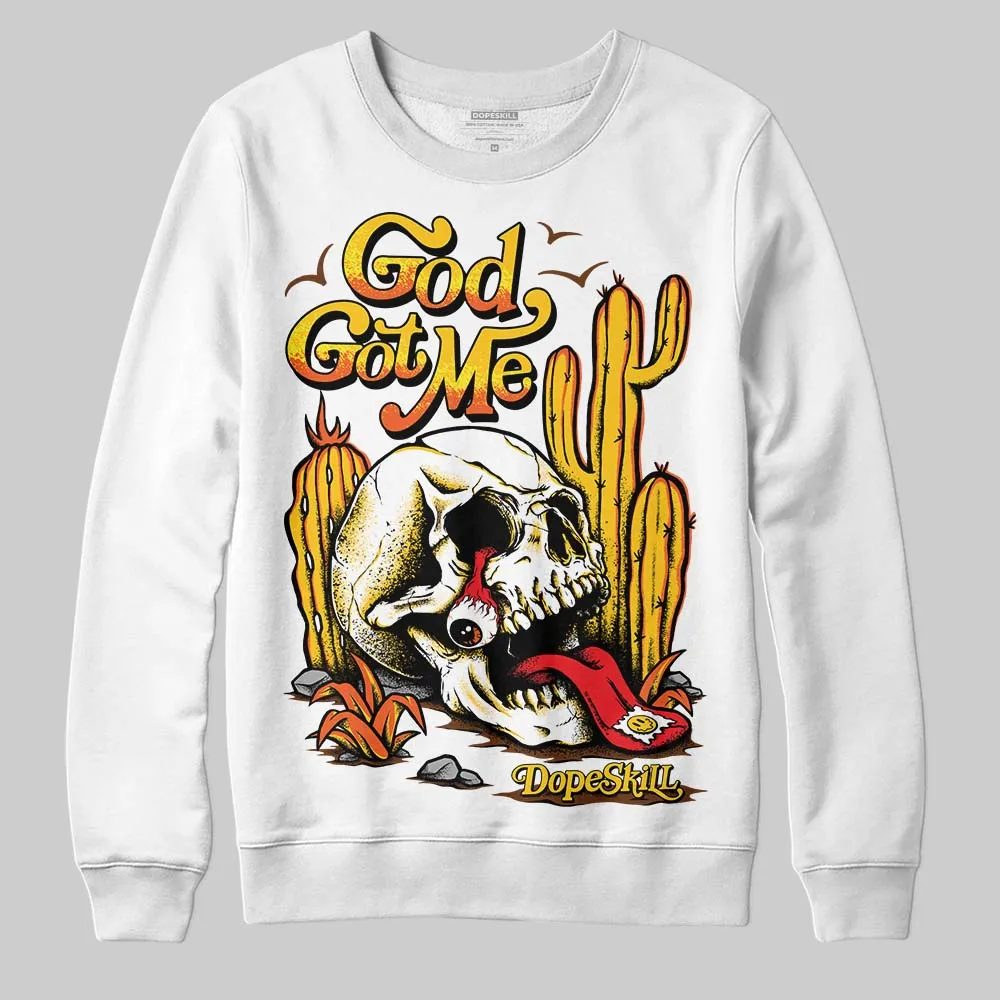 Yellow Collection DopeSkill Sweatshirt God Got Me Graphic sold by DopeSkill product image thumbnail 2