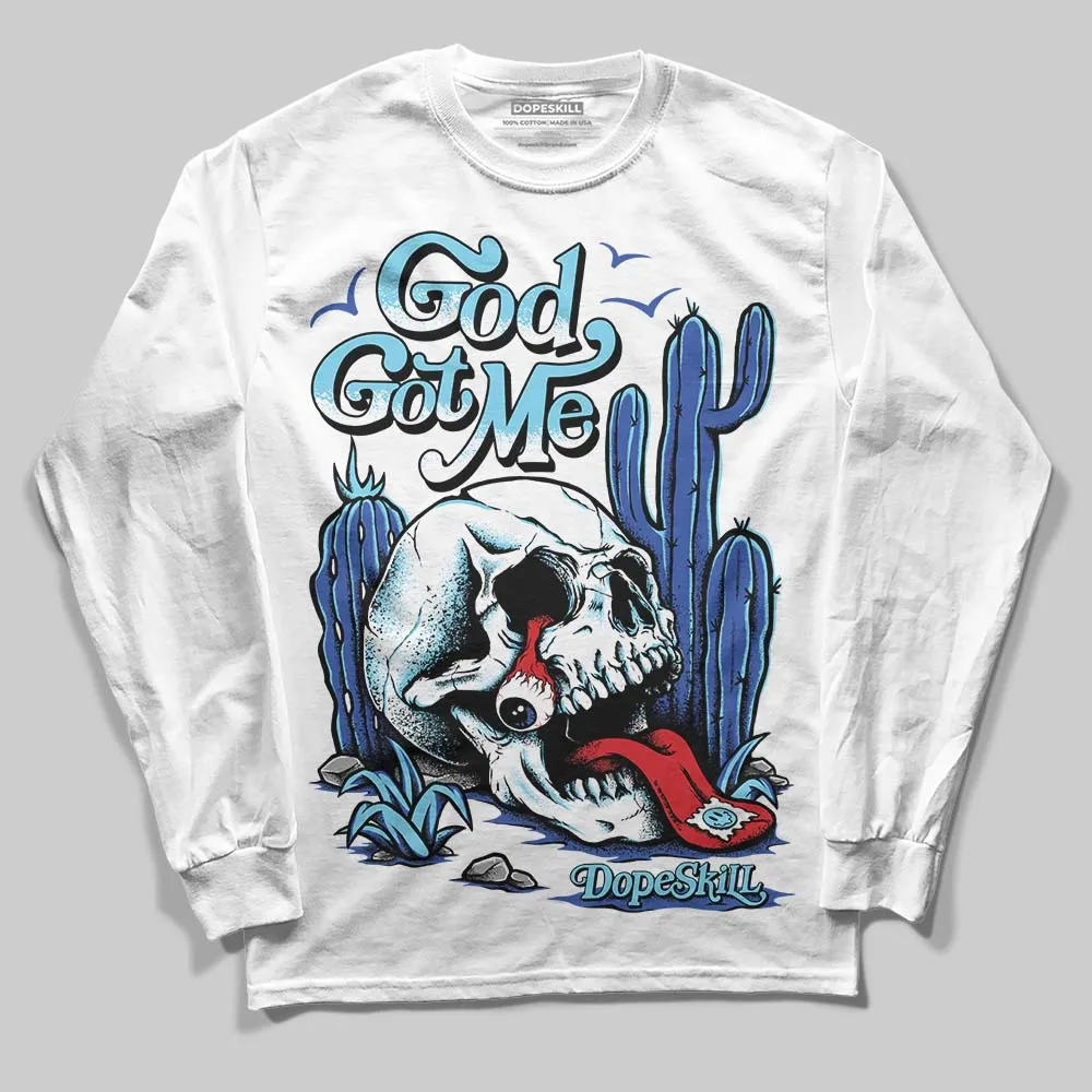 SB Dunk Argon DopeSkill Long Sleeve T-Shirt God Got Me Graphic sold by DopeSkill
