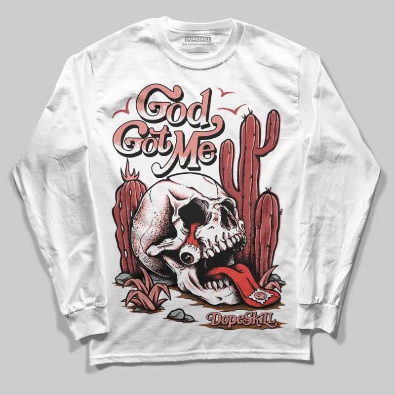 Dune Red 13s DopeSkill Long Sleeve T-Shirt God Got Me Graphic sold by DopeSkill