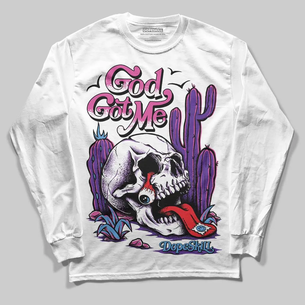 PURPLE Collection DopeSkill Long Sleeve T-Shirt God Got Me Graphic sold by DopeSkill product image thumbnail 2