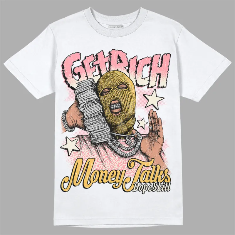 Red Stardust 3s DopeSkill T-Shirt Get Rich Graphic sold by DopeSkill