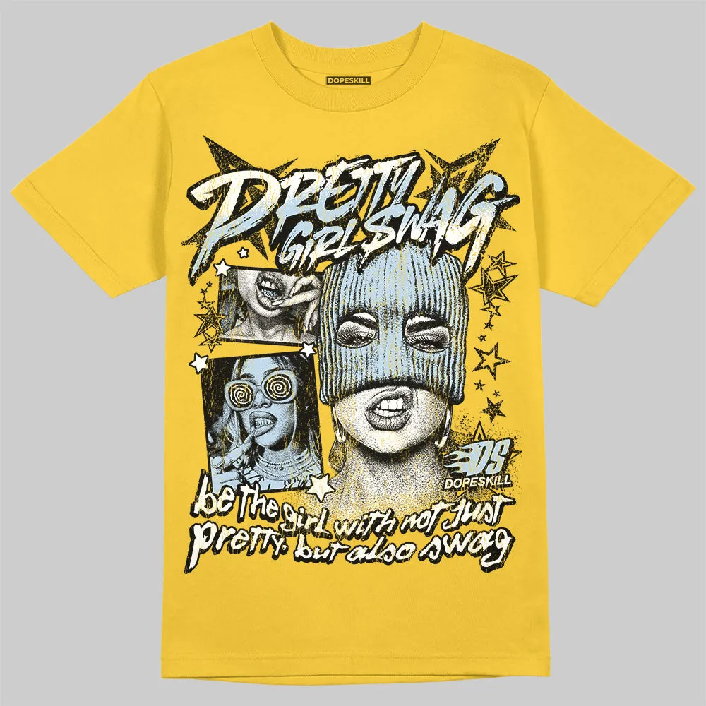 Yellow Ochre 6s DopeSkill Yellow T-shirt Pretty Girl Swag Graphic sold by DopeSkill