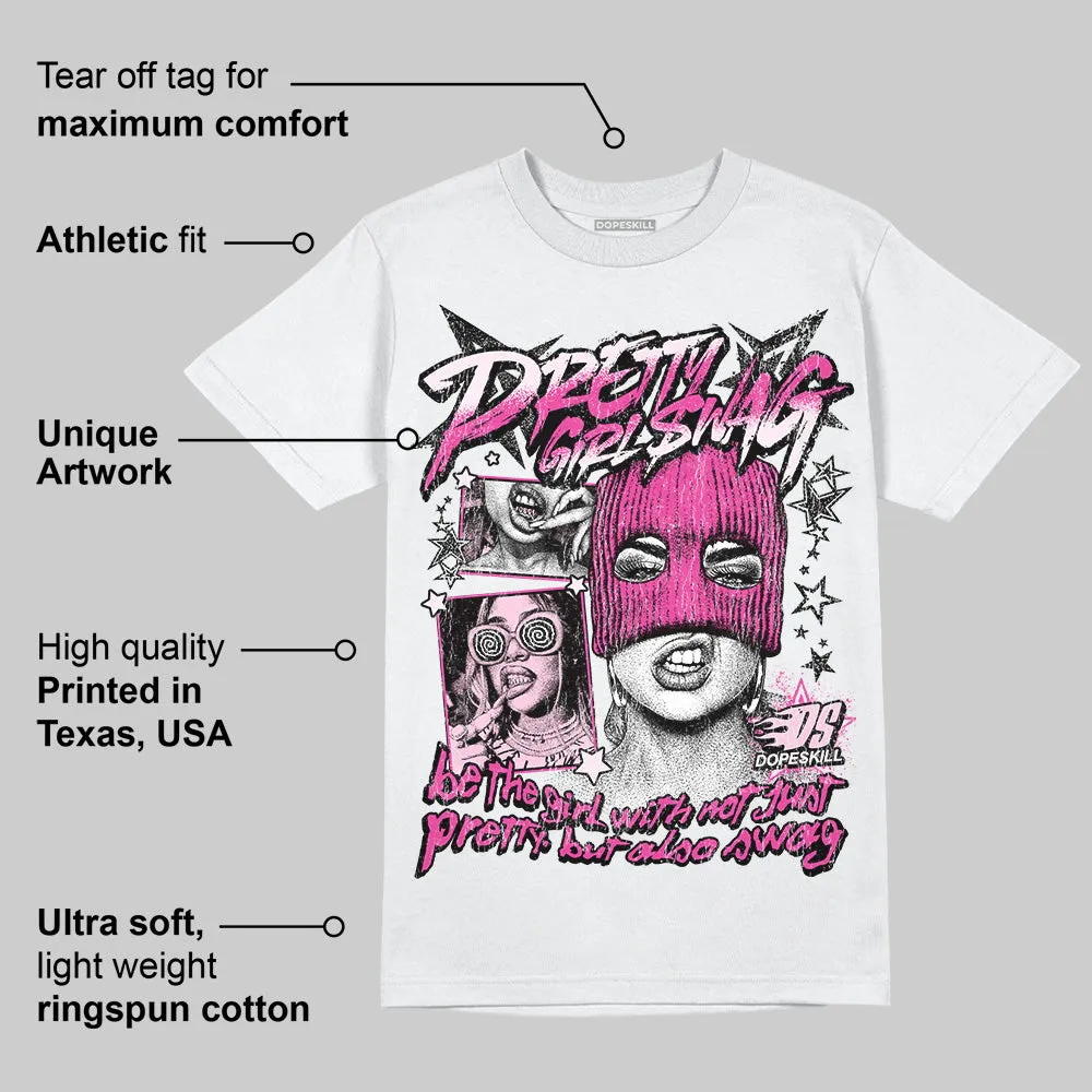 Triple Pink Dunk DopeSkill T-Shirt Pretty Girl Swag Graphic sold by DopeSkill product image thumbnail 3
