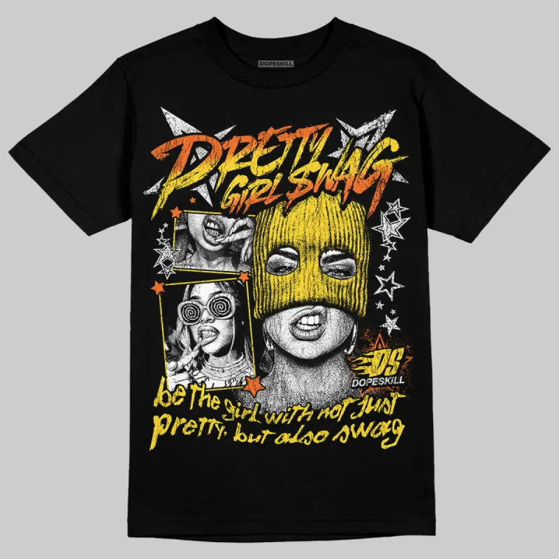 Black Tour Yellow AJ 4 Thunder DopeSkill Unisex T-Shirt Pretty Girl Swag Graphic sold by DopeSkill