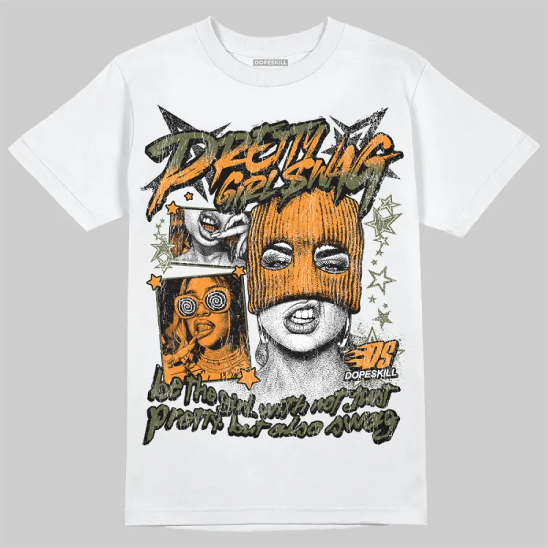 Olive 5s DopeSkill T-Shirt Pretty Girl Swag Graphic sold by DopeSkill