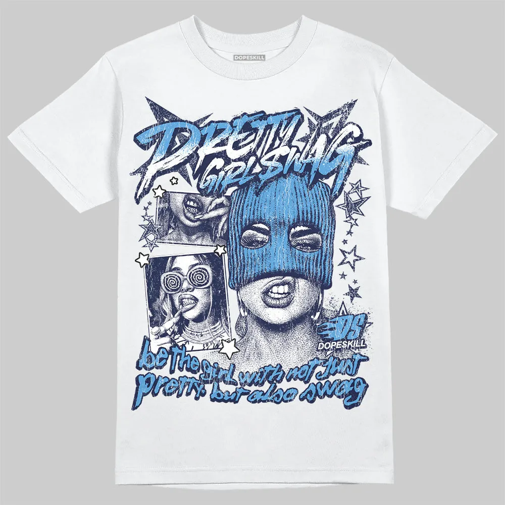 Midnight Navy 3s DopeSkill T-Shirt Pretty Girl Swag Graphic sold by DopeSkill