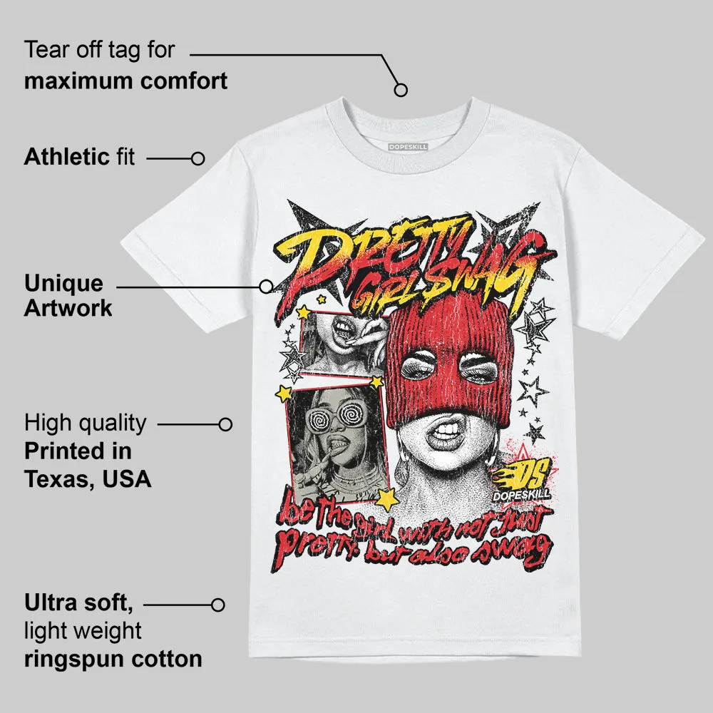 Fire Red 3s DopeSkill T-Shirt Pretty Girl Swag Graphic sold by DopeSkill product image thumbnail 3