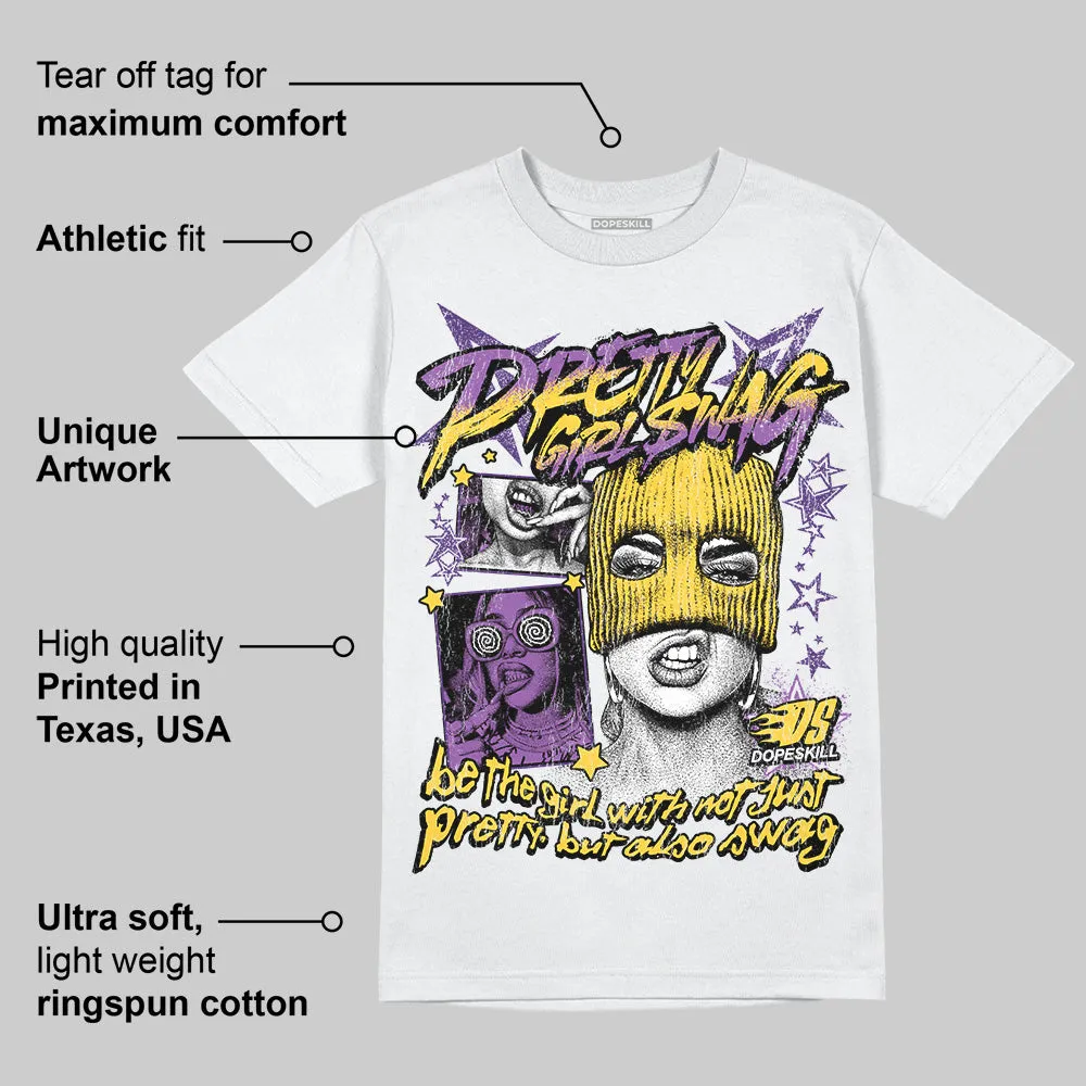 Field Purple 12s DopeSkill T-Shirt Pretty Girl Swag Graphic sold by DopeSkill product image thumbnail 3