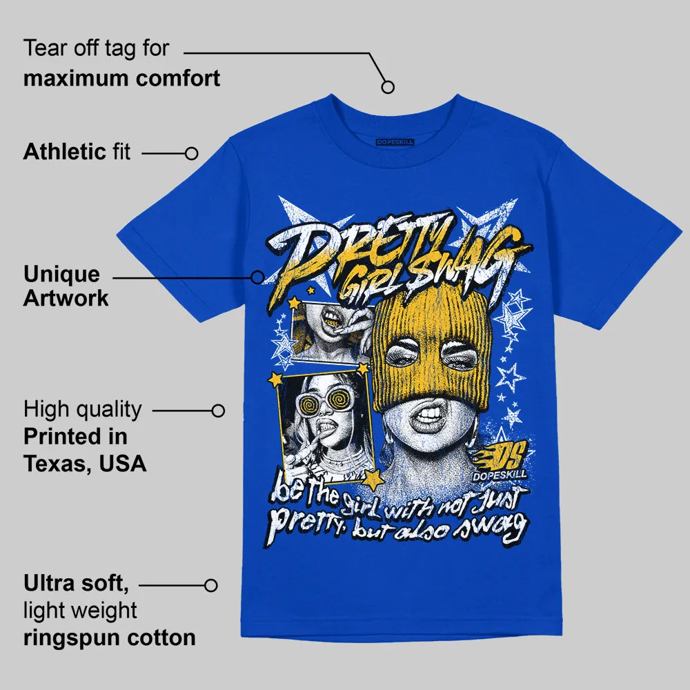 Royal Blue Collection DopeSkill Royal Blue T-shirt Pretty Girl Swag Graphic sold by DopeSkill product image thumbnail 2