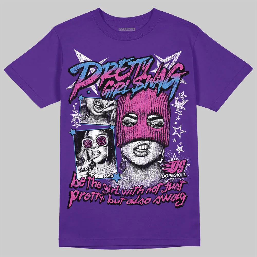 PURPLE Collection DopeSkill Purple T-shirt Pretty Girl Swag Graphic sold by DopeSkill