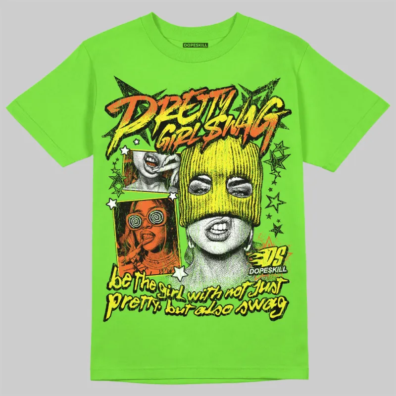 Neon Green Collection DopeSkill Neon Green T-shirt Pretty Girl Swag Graphic sold by DopeSkill