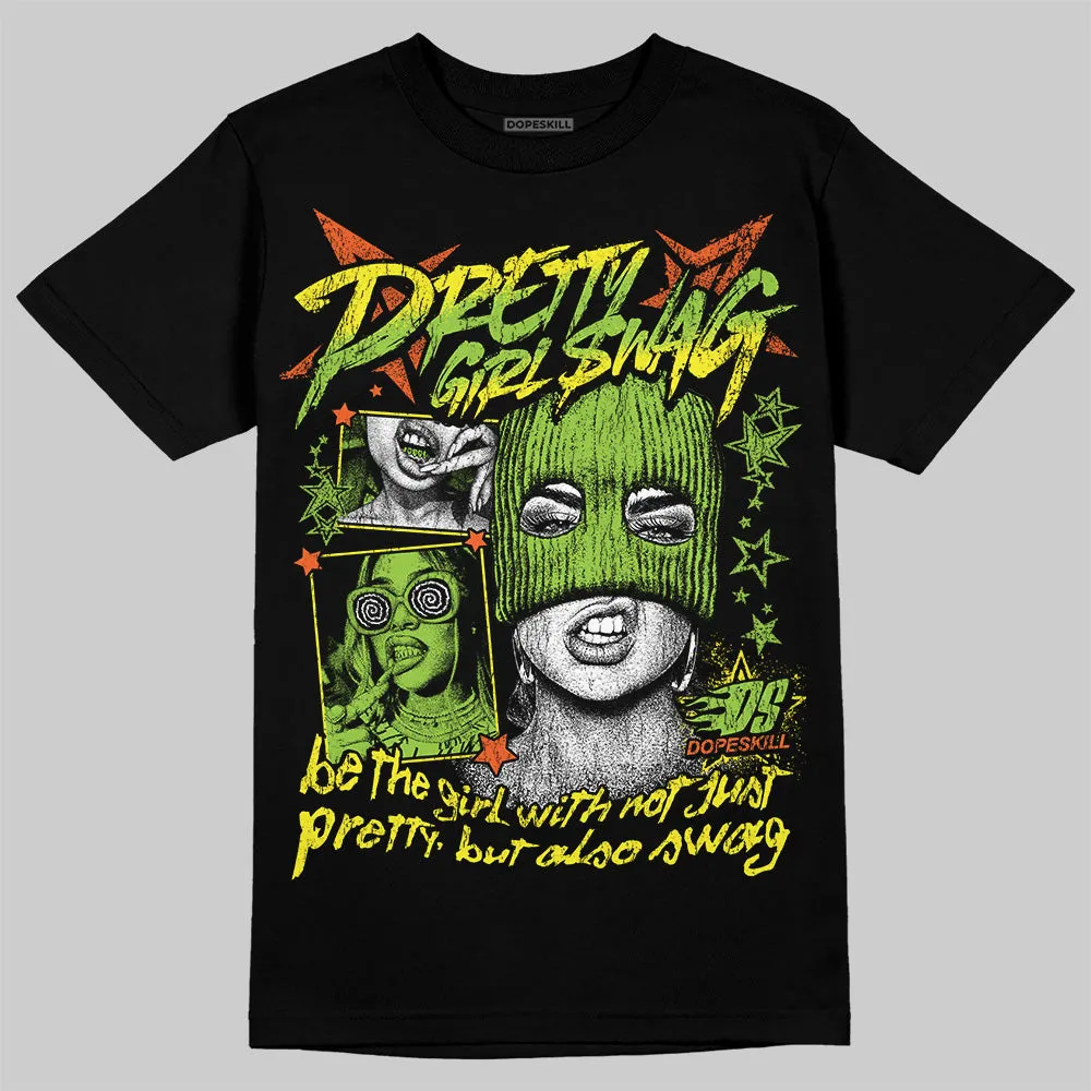Neon Green Collection DopeSkill T-Shirt Pretty Girl Swag Graphic sold by DopeSkill