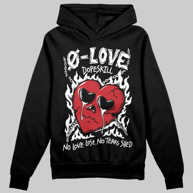 Bred Velvet 11s DopeSkill Hoodie Sweatshirt Crying Heart Graphic sold by DopeSkill