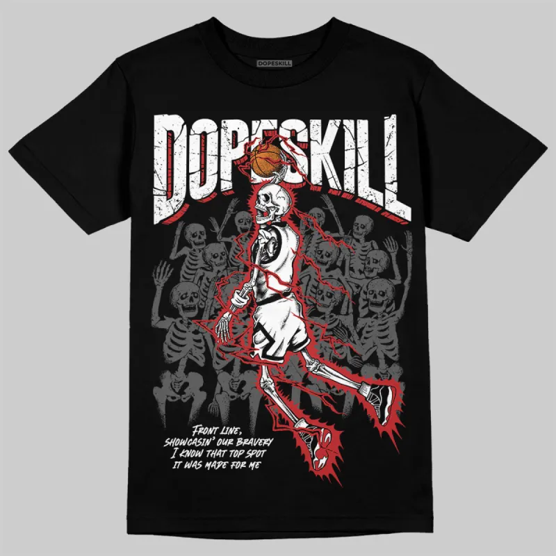 Bred Velvet 11s DopeSkill T-Shirt Thunder Dunk Graphic sold by DopeSkill