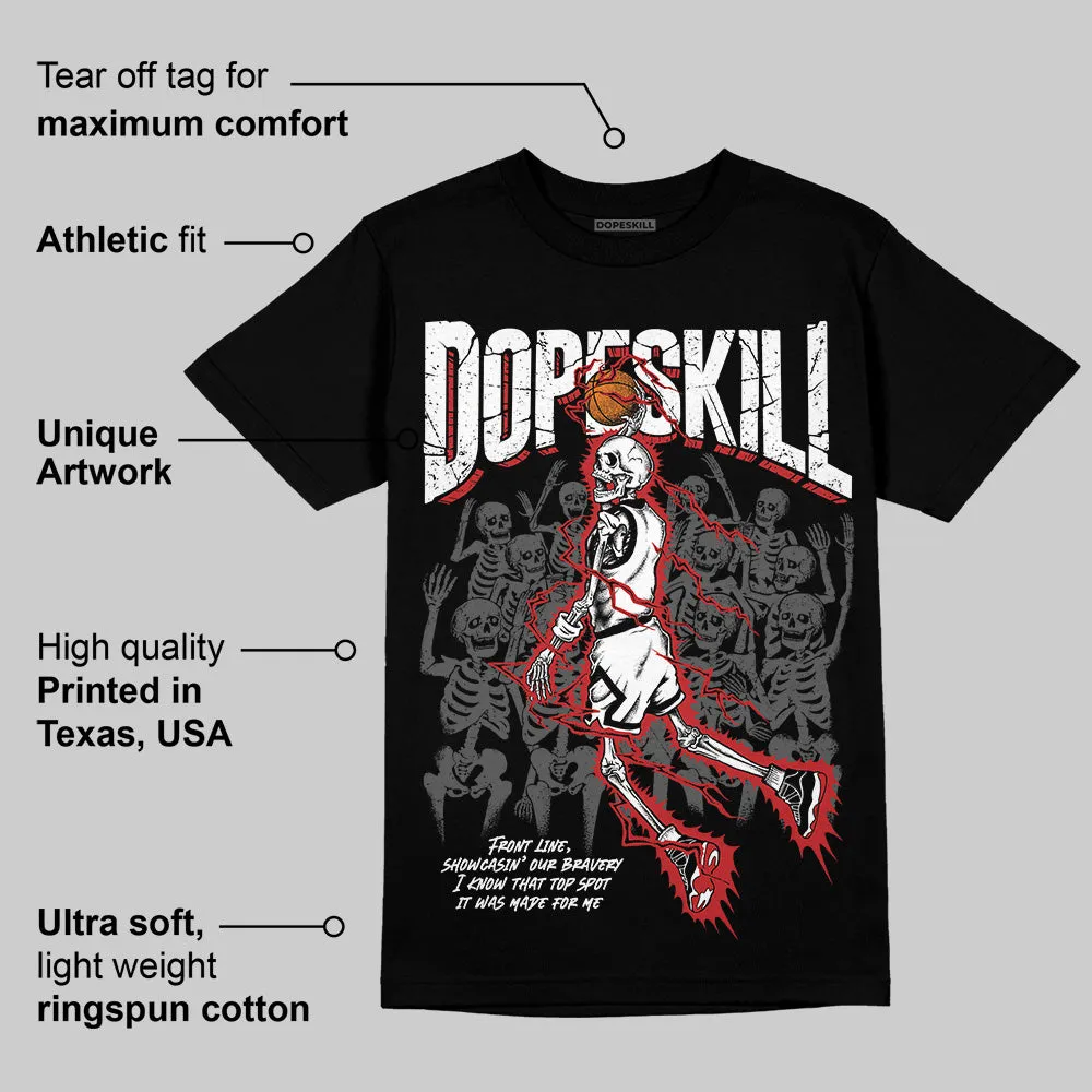 Bred Velvet 11s DopeSkill T-Shirt Thunder Dunk Graphic sold by DopeSkill product image thumbnail 3