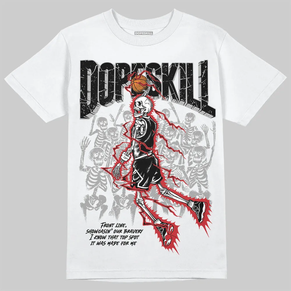 Bred Velvet 11s DopeSkill T-Shirt Thunder Dunk Graphic sold by DopeSkill product image thumbnail 2
