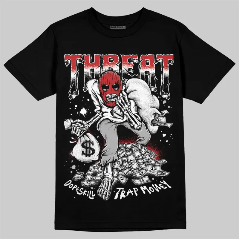 Bred Velvet 11s DopeSkill T-Shirt Threat Graphic sold by DopeSkill