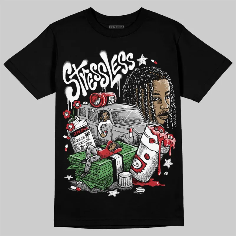 Bred Velvet 11s DopeSkill T-Shirt Stressless Graphic sold by DopeSkill
