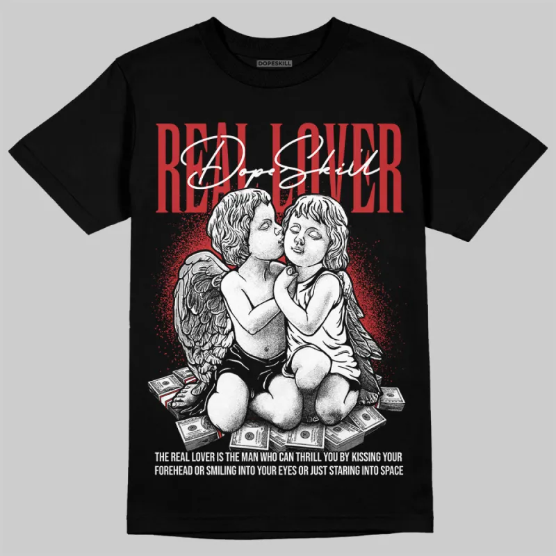 Bred Velvet 11s DopeSkill T-Shirt Real Lover Graphic sold by DopeSkill