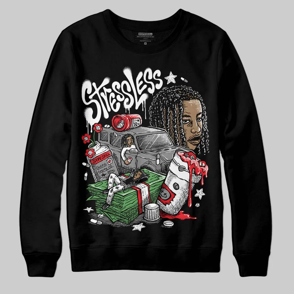 Rick Owens Black Leather Sneaker DopeSkill Sweatshirt Stressless Graphic sold by DopeSkill