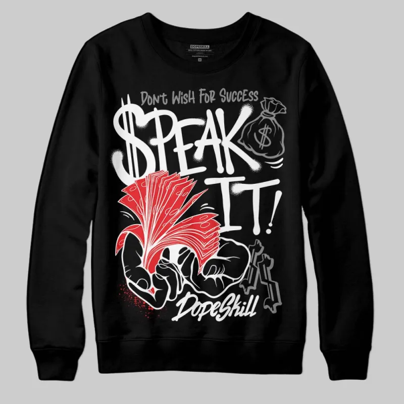 Rick Owens Black Leather Sneaker DopeSkill Sweatshirt Speak It Graphic sold by DopeSkill