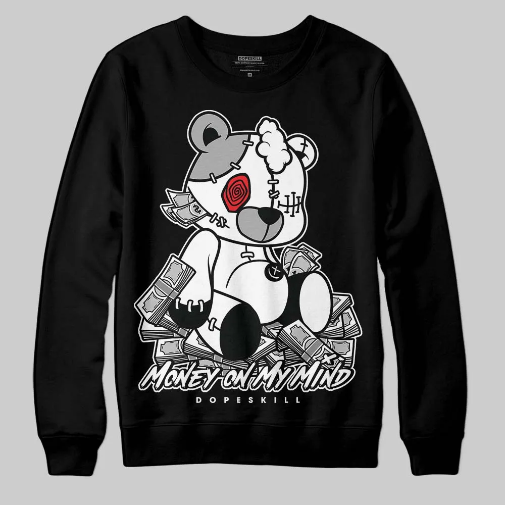 Rick Owens Black Leather Sneaker DopeSkill Sweatshirt MOMM Bear Graphic sold by DopeSkill