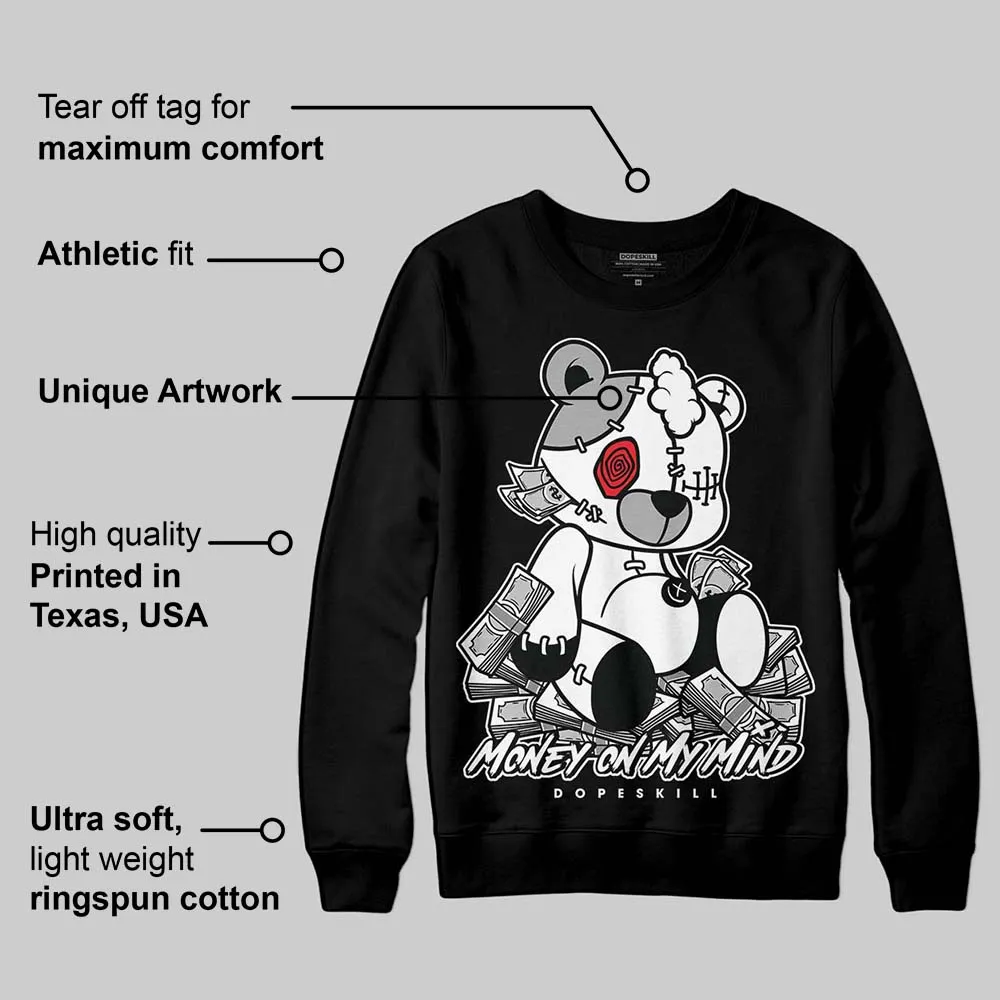 Rick Owens Black Leather Sneaker DopeSkill Sweatshirt MOMM Bear Graphic sold by DopeSkill product image thumbnail 3