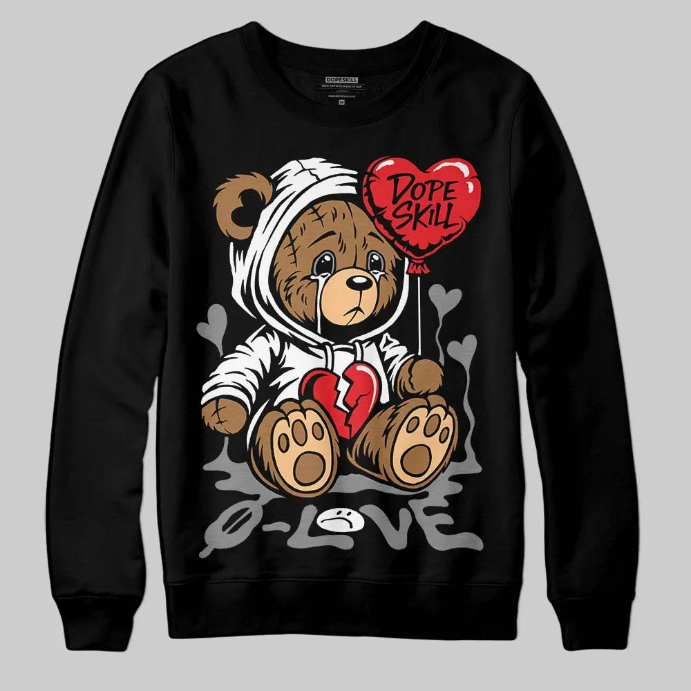 Rick Owens Black Leather Sneaker DopeSkill Sweatshirt Broken Bear Graphic sold by DopeSkill