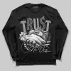 Rick Owens Black Leather Sneaker DopeSkill Long Sleeve T-Shirt Trust No One Graphic sold by DopeSkill