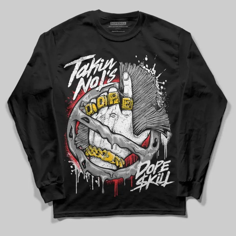 Rick Owens Black Leather Sneaker DopeSkill Long Sleeve T-Shirt Takin No L's Graphic sold by DopeSkill