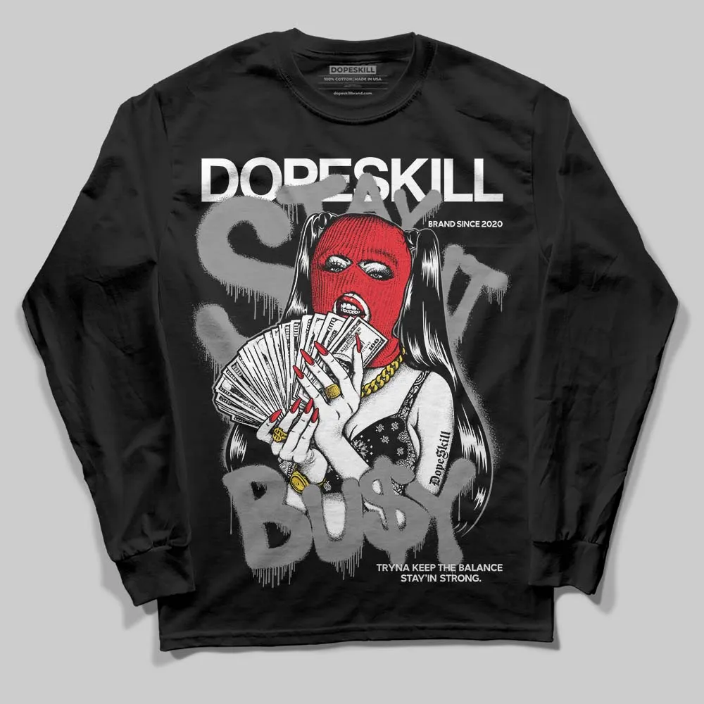 Rick Owens Black Leather Sneaker DopeSkill Long Sleeve T-Shirt Stay It Busy Graphic sold by DopeSkill