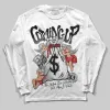 Rick Owens Black Leather Sneaker DopeSkill Long Sleeve T-Shirt Money Bag Coming Up Graphic sold by DopeSkill