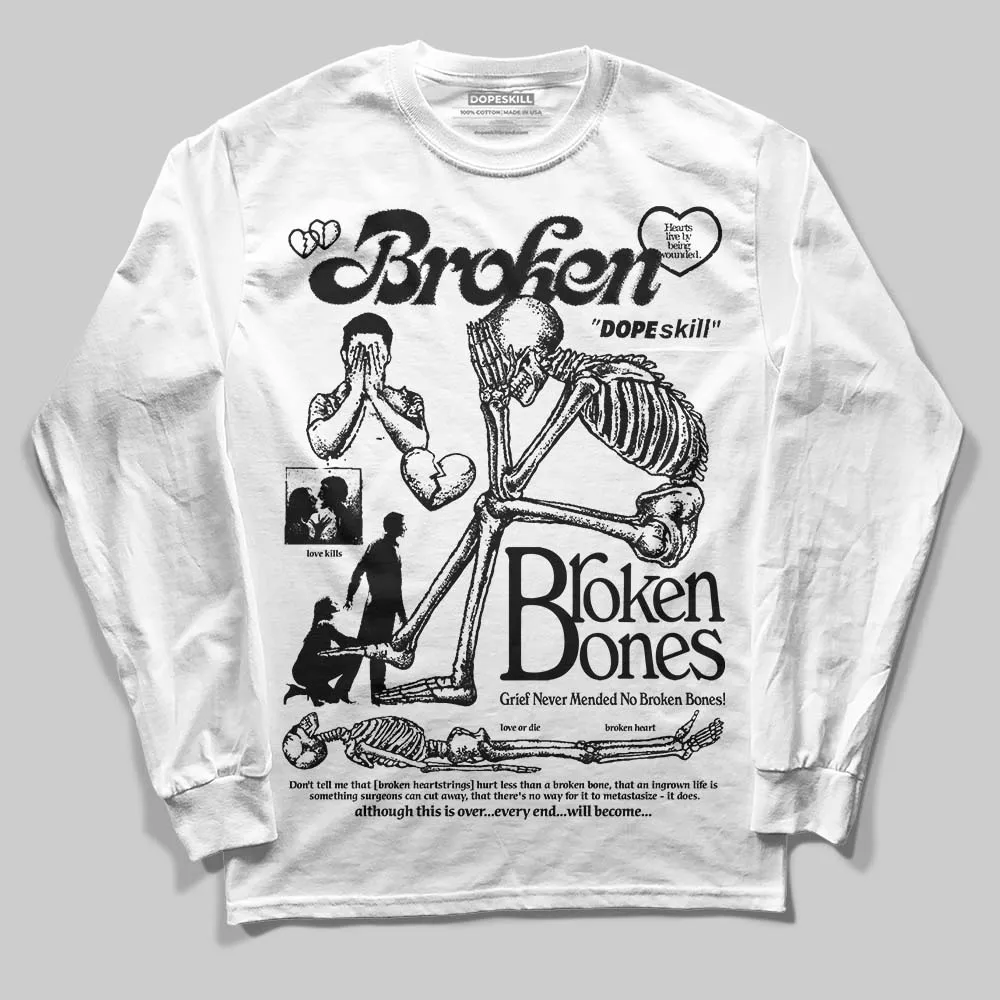 Rick Owens Black Leather Sneaker DopeSkill Long Sleeve T-Shirt Broken Bones Graphic sold by DopeSkill product image thumbnail 2