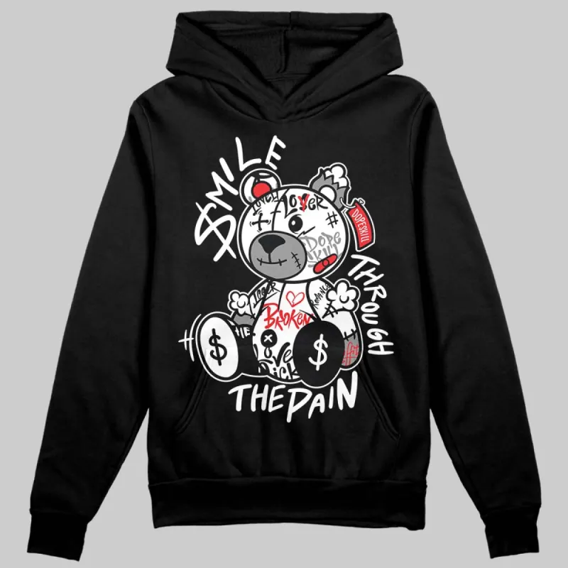 Rick Owens Black Leather Sneaker DopeSkill Hoodie Sweatshirt Smile Through The Pain Graphic sold by DopeSkill