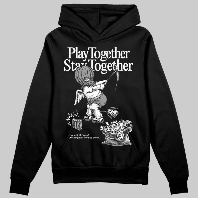 Rick Owens Black Leather Sneaker DopeSkill Hoodie Sweatshirt Play together, Stay together Graphic sold by DopeSkill
