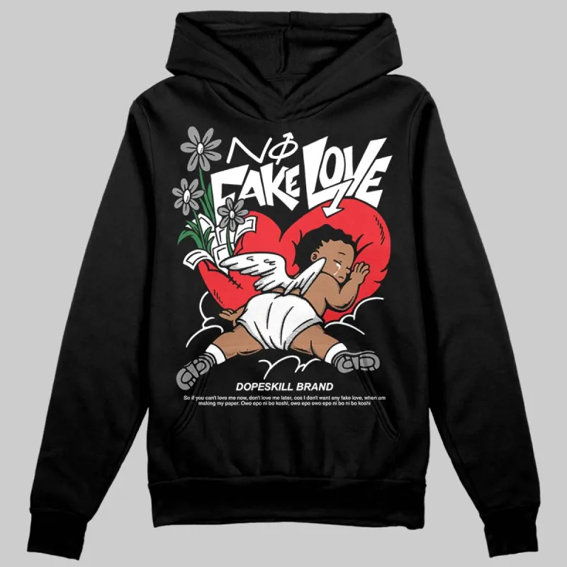 Rick Owens Black Leather Sneaker DopeSkill Hoodie Sweatshirt No Fake Love Graphic sold by DopeSkill