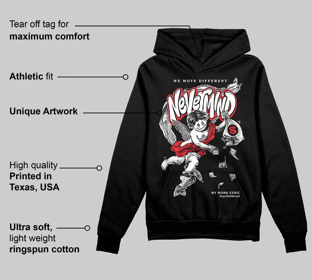 Rick Owens Black Leather Sneaker DopeSkill Hoodie Sweatshirt Nevermind Graphic sold by DopeSkill product image thumbnail 3