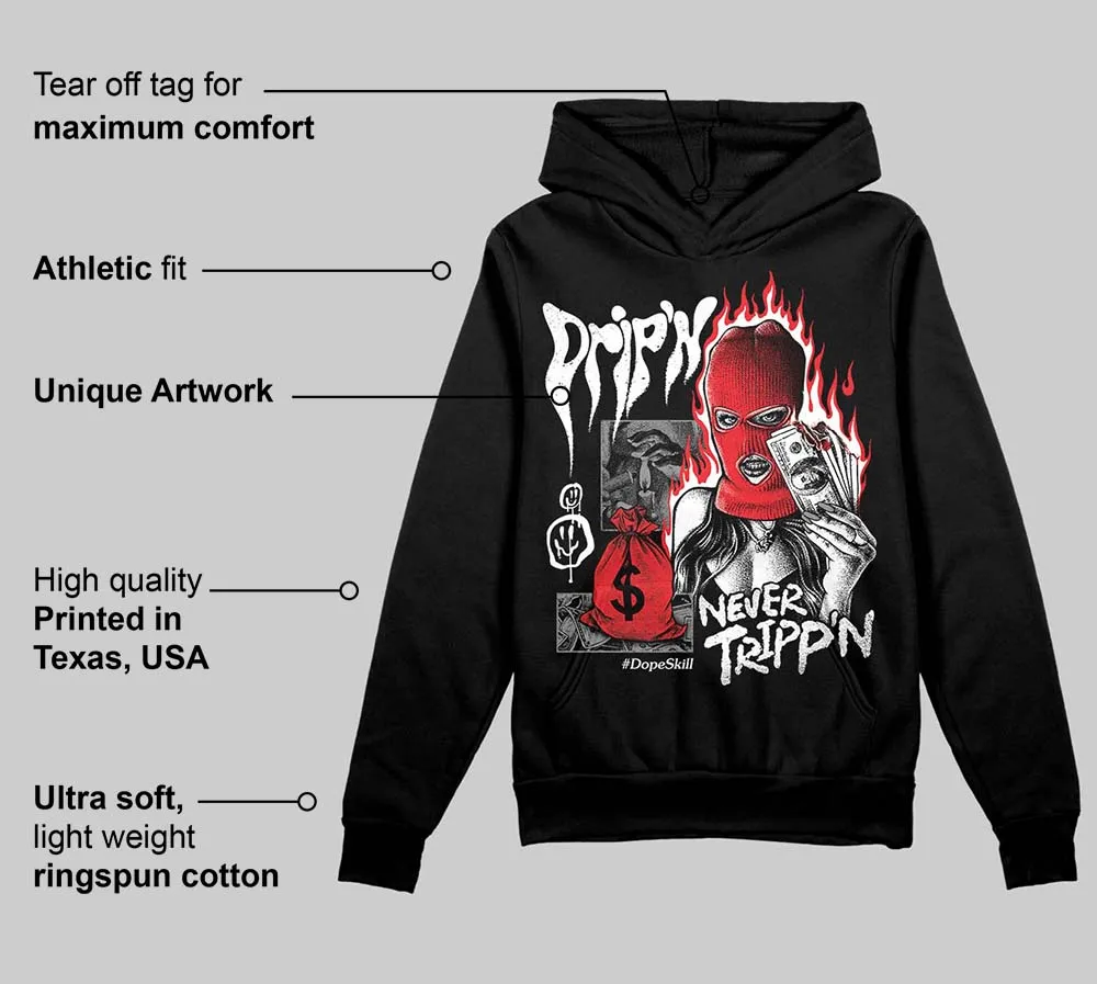 Rick Owens Black Leather Sneaker DopeSkill Hoodie Sweatshirt Drip'n Never Tripp'n Graphic sold by DopeSkill product image thumbnail 3