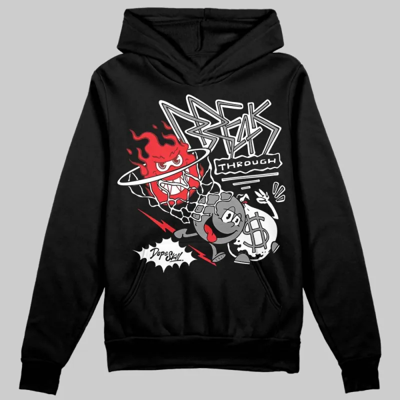 Rick Owens Black Leather Sneaker DopeSkill Hoodie Sweatshirt Break Through Graphic sold by DopeSkill