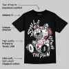 Rick Owens Black Leather Sneaker DopeSkill T-Shirt Smile Through The Pain Graphic sold by DopeSkill